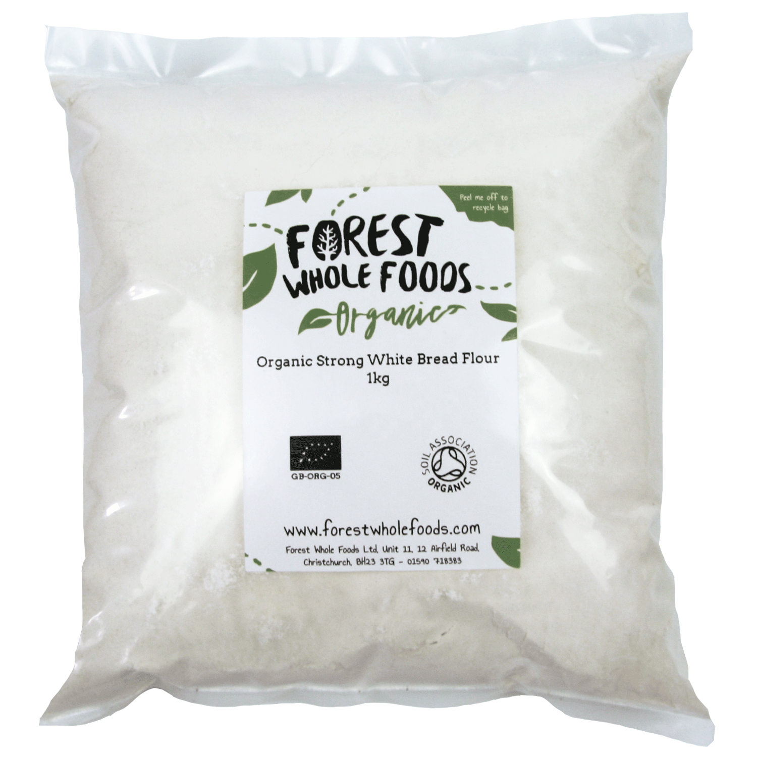 Organic Strong White Bread Flour Forest Whole Foods