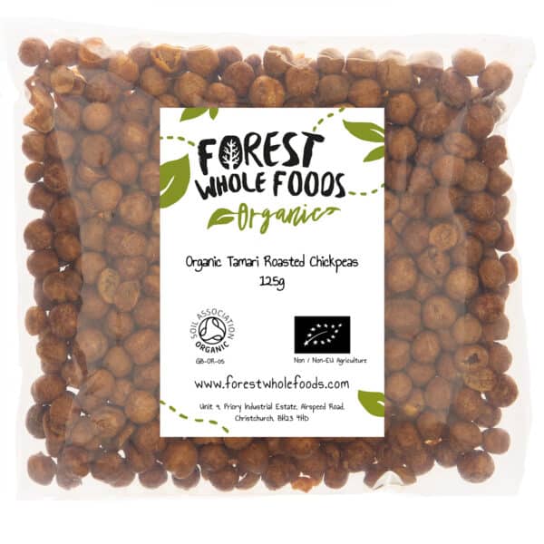 Organic Tamari Roasted Chickpeas 125g