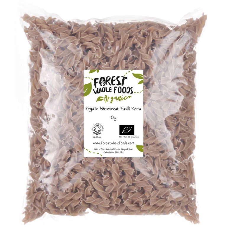 Organic Wholewheat Fusilli Pasta - Forest Whole Foods