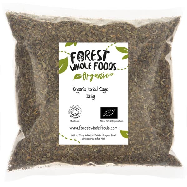 Organic Dried Sage 125g