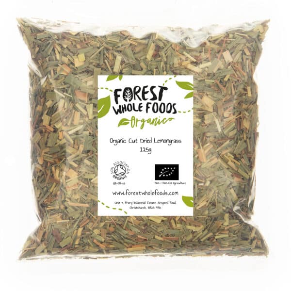 Organic Cut Lemongrass 125g