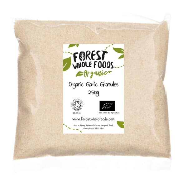 organic garlic granules 250g