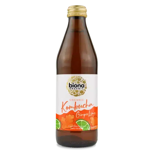 Biona Organic Kombucha Ginger & Lime 330ml