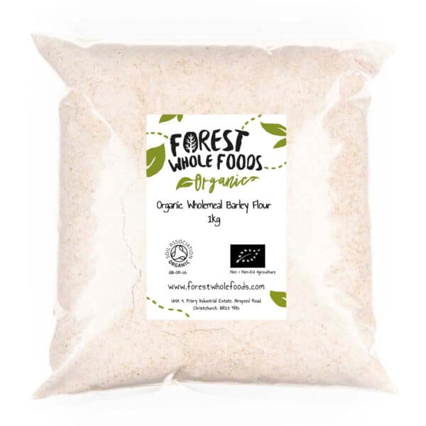 organic wholemeal barley flour 1kg