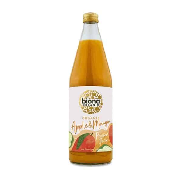 Biona Organic 100% Apple & Mango Juice 750ml