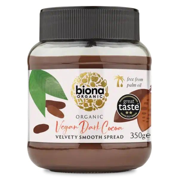 Biona Organic Vegan Dark Chocolate Spread 350g