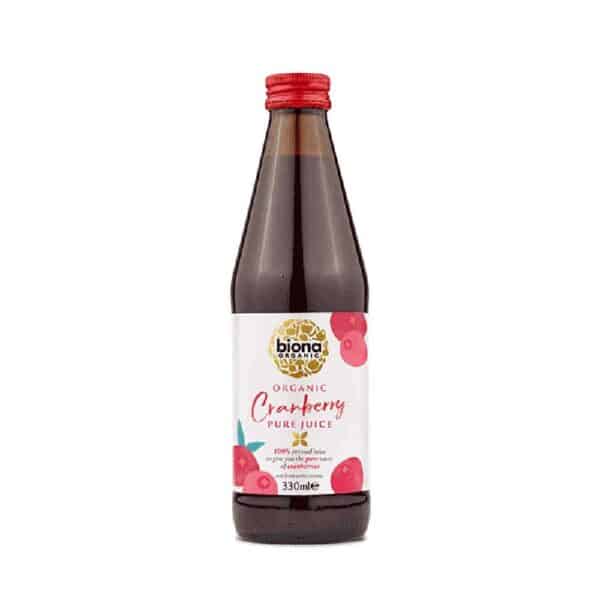 Organic 100% Cranberry Juice