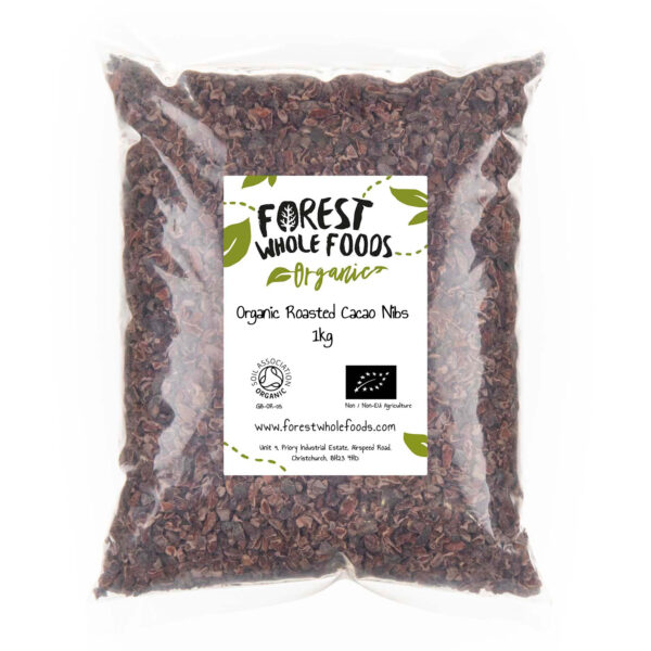 Organic Roasted Cacao Nibs 1kg