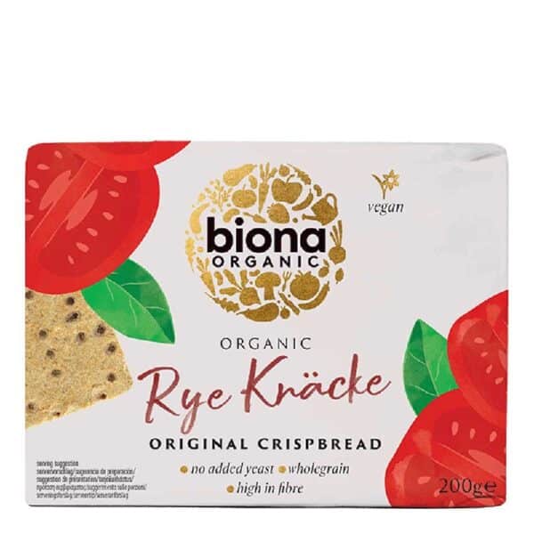 Biona Organic Rye Knäcke Original Crispbread 200g