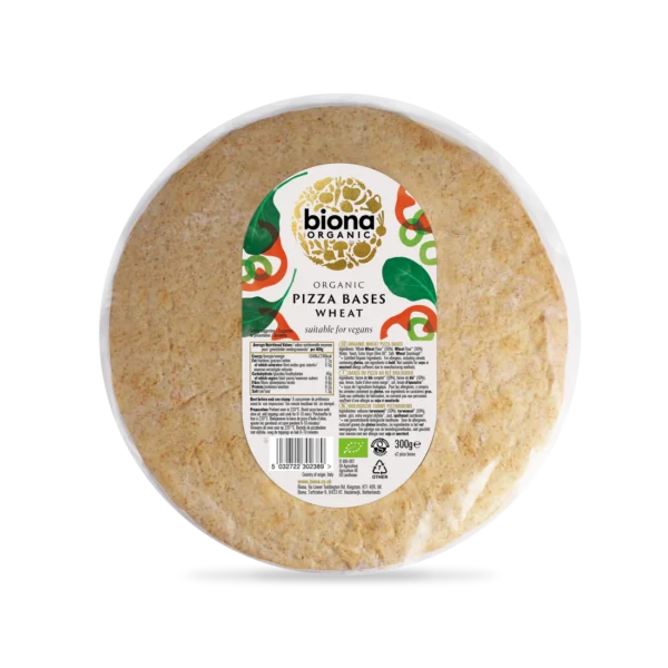 Biona organic wheat pizza bases