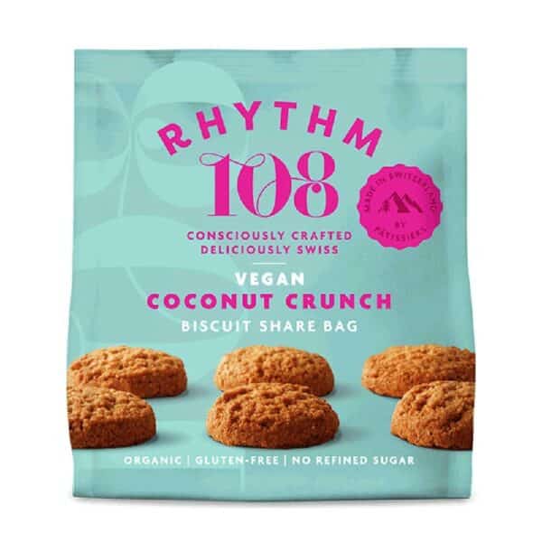 Rhythm 108 Organic Coconut Crunch Biscuits 135g