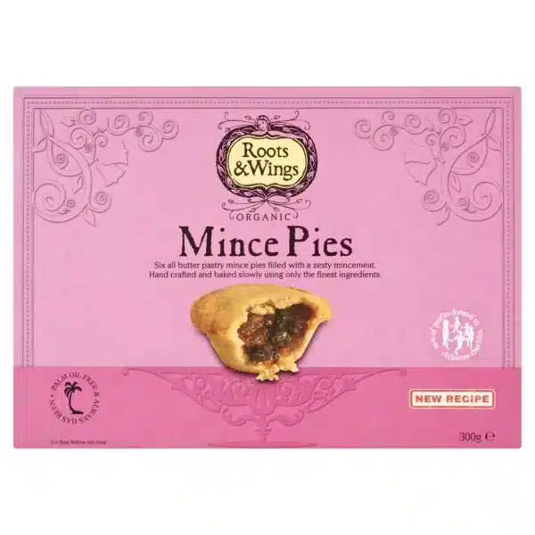 Roots & Wings Organic Minced Pies x 6