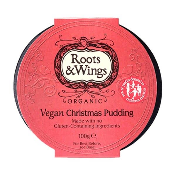 Roots & Wings Organic Mini Vegan Christmas Pudding 100g