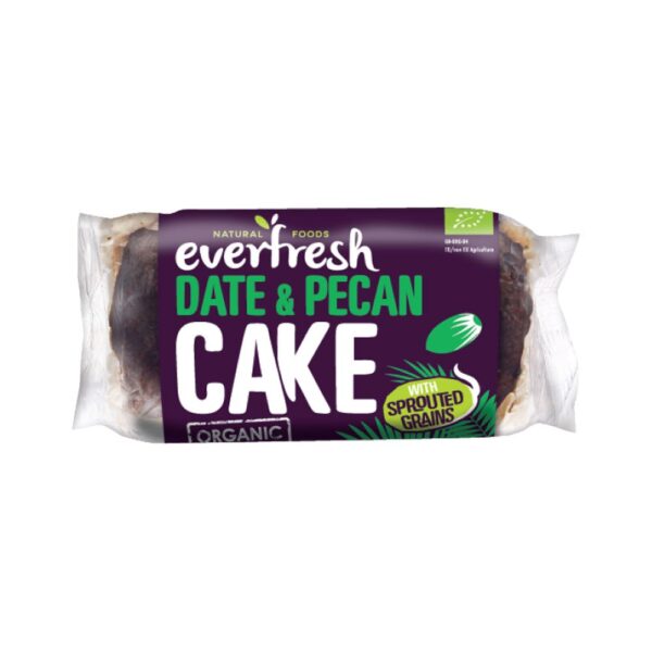 Everfresh Organic Date & Pecan With Sprouted Wheat Grain Cake 350g