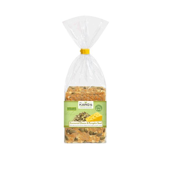 Karg's Organic Emmental Cheese & Pumpkin Crispbread