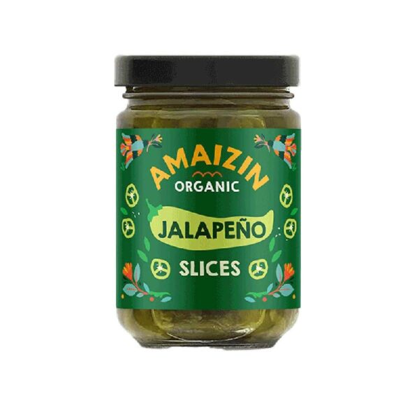 Amaizin Organic Jalapeno Peppers 170g