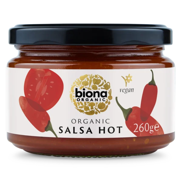 Biona Organic Hot Salsa Dip 260g