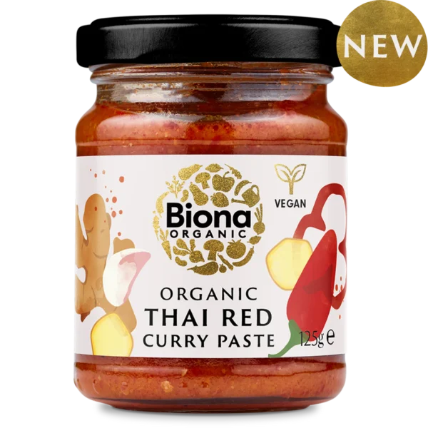 Biona Organic Thai Red Curry Paste 125g