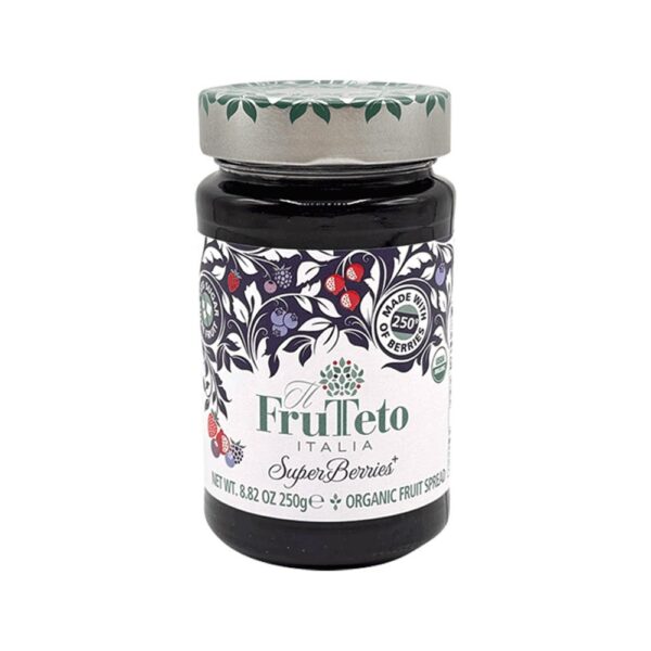 Frutteto Italia Organic Super Berries+ Jam With Acai & Pomegranate 250g