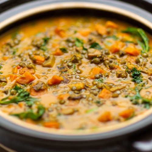 spicy lentil soup