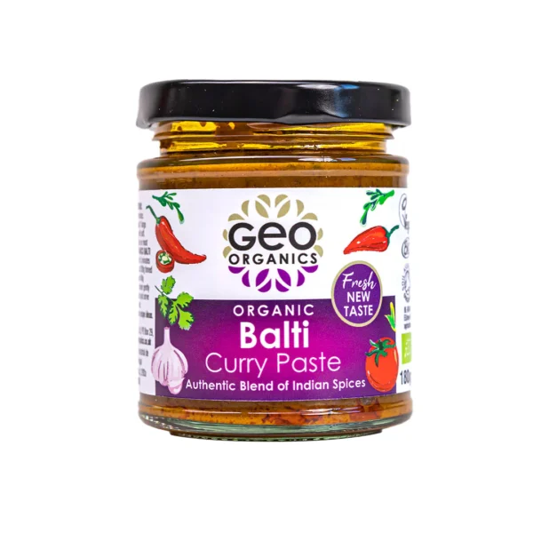 Geo Organics Organic Balti Curry Paste 180g