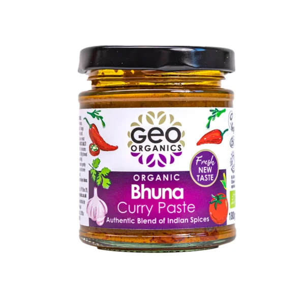 Geo Organics Organic Bhuna Curry Paste 180g