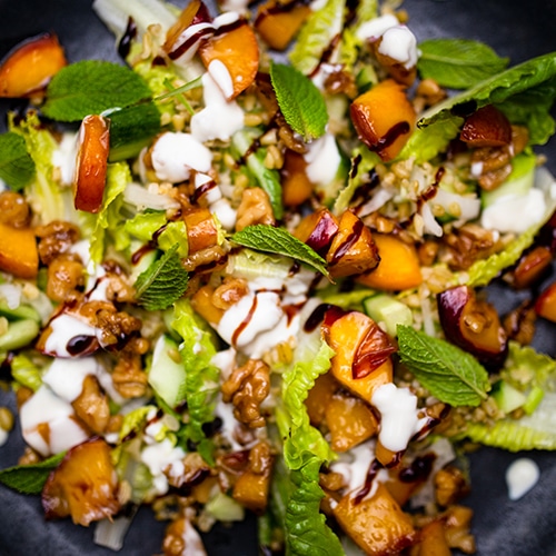 Nectarine and Quinoa Salad