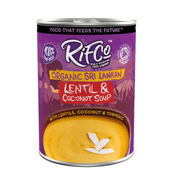 Rifco Organic Sri Lankan Lentil & Coconut Soup 400g