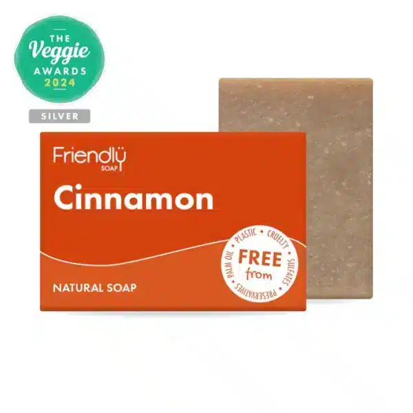 Friendly Soap Cinnamon & Cedarwood Soap 95g