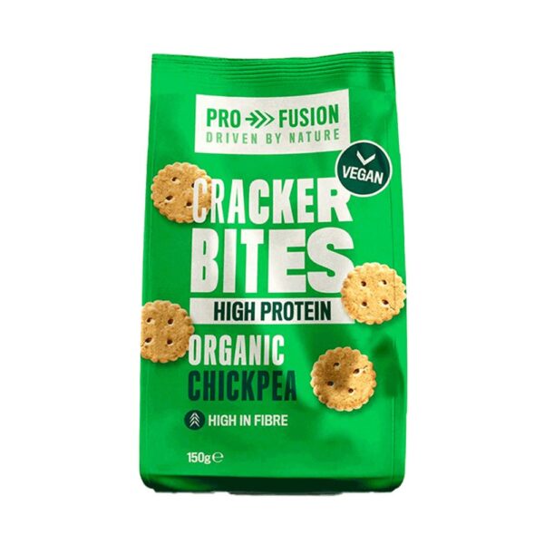 Profusion Organic High Protein Chickpea Cracker Bites 150g