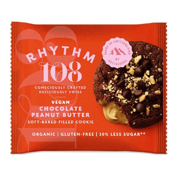 Rhythm 108 Chocolate Peanut Butter Cookies 50g